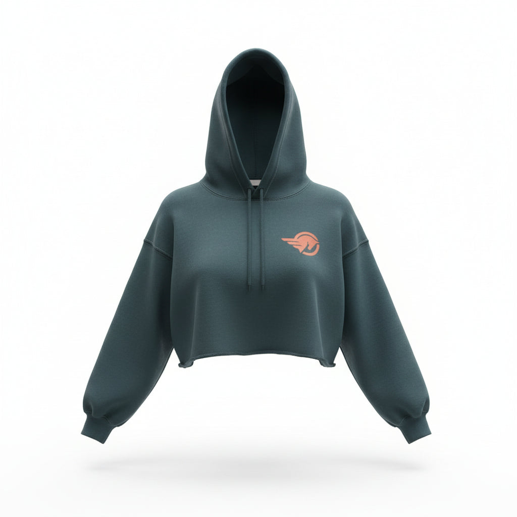 Ladies Crop Hoodies